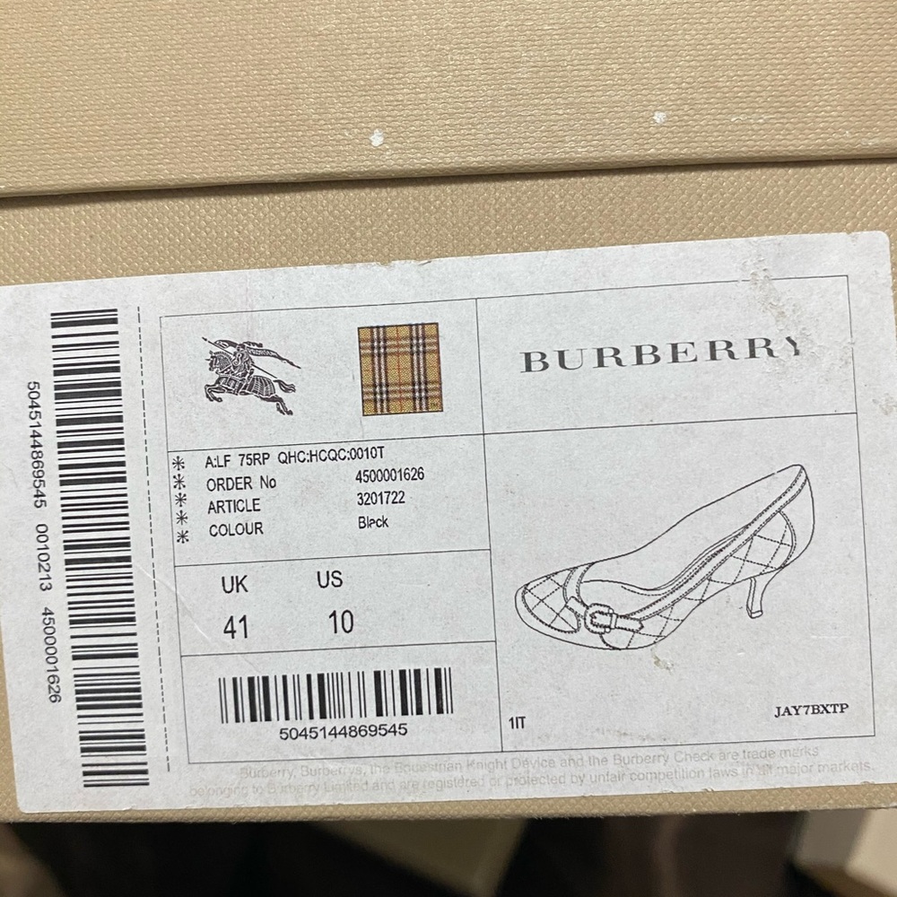 Burberry shoes